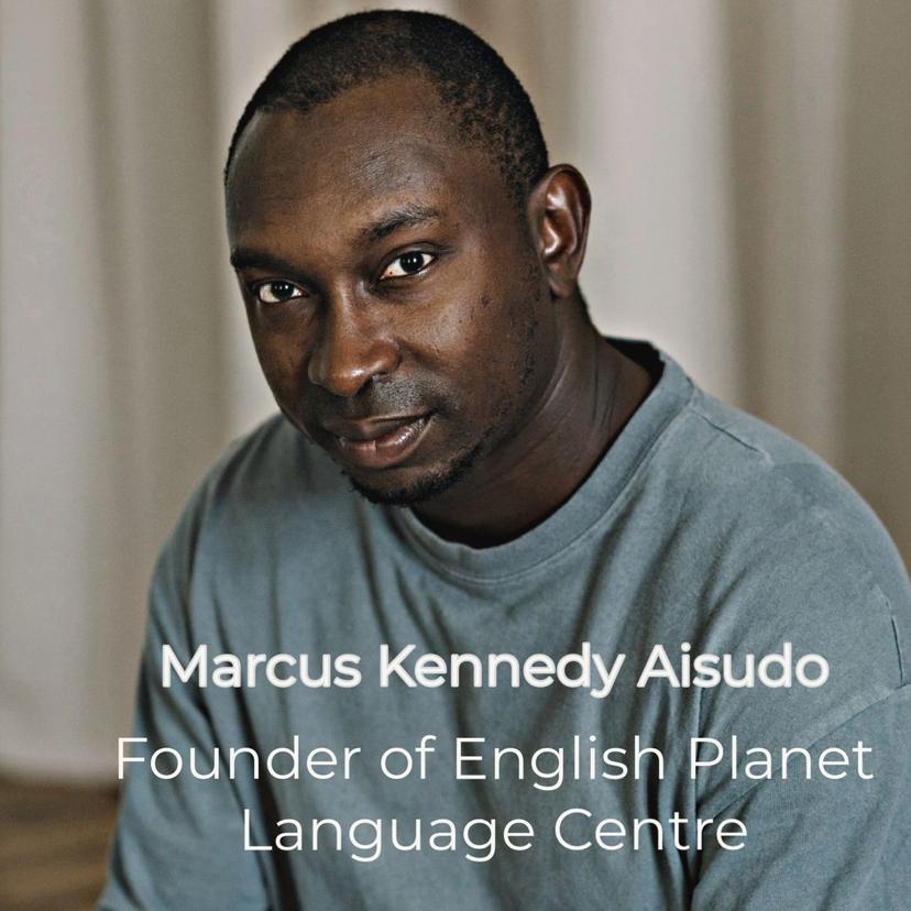 Founder of English Planet Marcus Kennedy